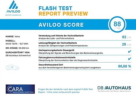 Volvo XC 40 Recharge R Design 1.5 T5 DCT Parkassistenz