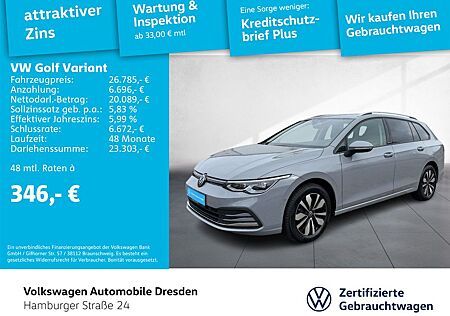 VW Golf Volkswagen VIII Variant Life 2.0 TDI PDC LED LANE ACC
