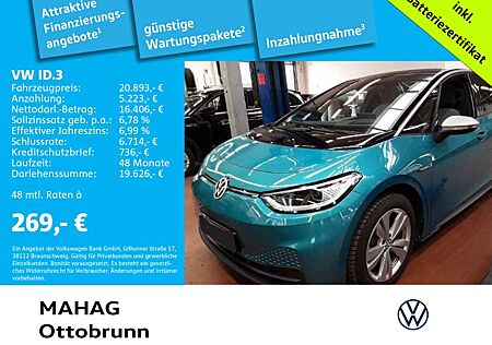 VW ID.3 Volkswagen Pro Performance 1st Max LED-Matrix Navi Wär