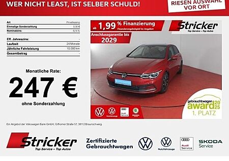VW Golf Volkswagen Style 2.0TDI DSG 247,-ohne Anzahlung AHK Pa