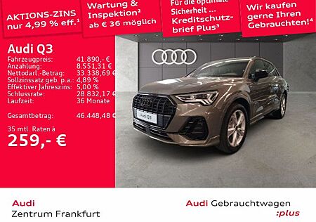 Audi Q3 35 TFSI S tronic S line LED DAB Tempomat
