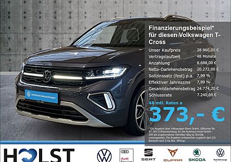 VW T-Cross Volkswagen 1.0TSI DSG Style AHK NAV RÜFA digitales