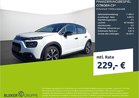 Citroën C3 PureTech 110 Shine Automatik