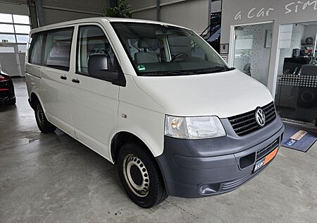 VW T5 Transporter Volkswagen Bus Caravelle|9 SITZER|AHK|1.Hand