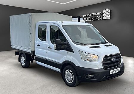 Ford Transit Pritsche 350 L3 Doka 4x4 7-Sitze+Klima+