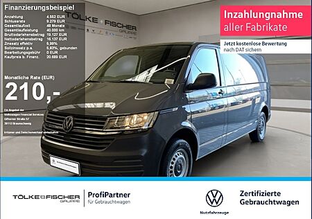 VW T6 Transporter Volkswagen T6.1 Transporter 2.0 TDI Kasten FWD lang Leder