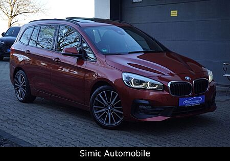 BMW 218d Gran Tourer Sport Line tLEDER+NAVI+PANO+7Si