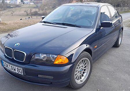 BMW 316i 3er E46 Limosine blau TÜV neu,1 Vorbesitzer