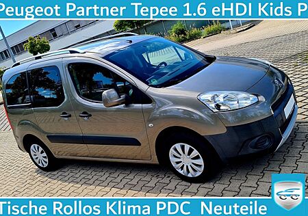 Peugeot Partner Tepee 1.6HDI Kinder Paket PDC Klima ekl