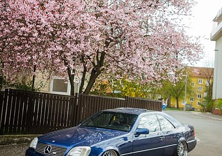 Mercedes-Benz CL 500 W140 Coupé Designo azzuro