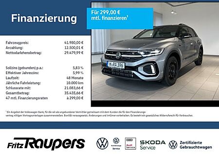 VW T-Roc Volkswagen 1.5 TSI DSG R-Line +AHK+NAVI+BLACK STYLE+K