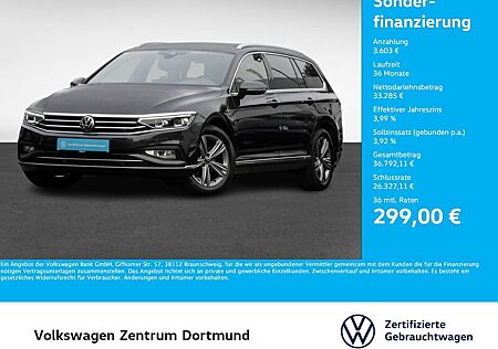 VW Passat Variant Volkswagen 2.0 ELEGANCE 4X4 LEDER AHK 360CAM