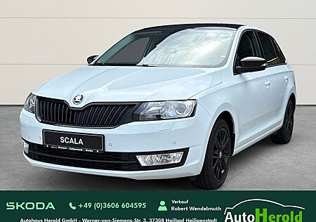 Skoda Rapid Spaceback Joy Scheckheft AHK PDC Panodach