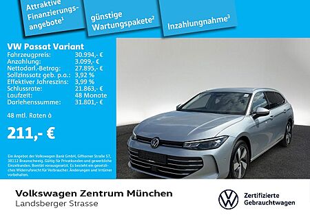 VW Passat Variant Volkswagen 1.5 eTSI BUSINESS NEWMODEL AHK AC