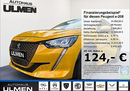 Peugeot e-208 e- Active Elektromotor 136 Klimaautomatik