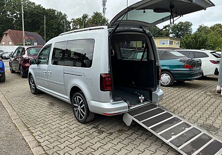 VW Caddy Volkswagen Maxi DSG Rollstuhlrampe Kamera 58500 km