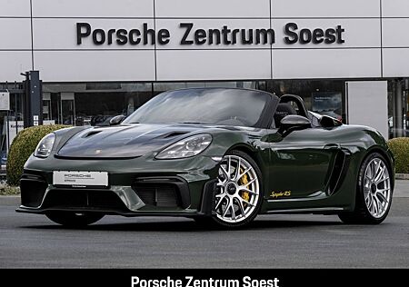 Porsche Boxster 718 Spyder RS/schwarzoliv/Weissach/Keramik/BOSE