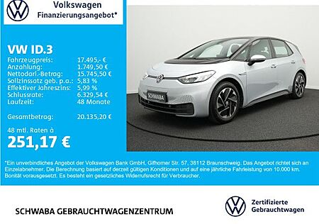 VW ID.3 gebraucht kaufen VW ID.3 Volkswagen Pure Performance *LED*NAVI*LANE*PDC*18"*