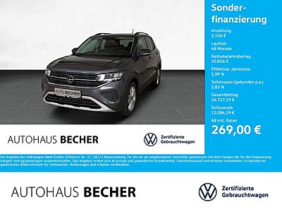 Volkswagen T-Cross Life 1.0 TSI 6-Gang /Sitzhz/CarPlay/LED