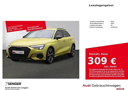 Audi A3 Sportback 40 TFSIe Advanced MMI LED AHK Temp.