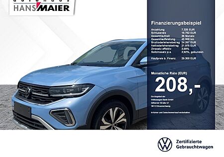 VW T-Cross Volkswagen Style TSI DSG Navi GJR ACC Kamera LED SH