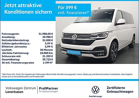 VW T6 Multivan Volkswagen T6.1 Multivan Generation Six MEMORY NAVI VIRT