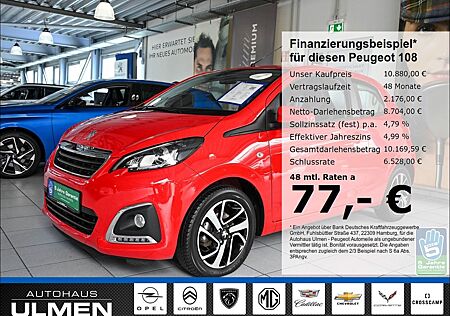 Peugeot 108 Allure 1.0 VTi EU6d 72 3T Klimaanlage Bluet