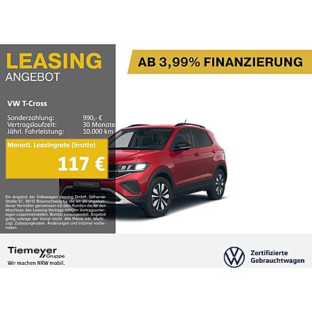 VW T-Cross leasen