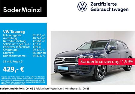 VW Touareg Volkswagen 3.0 TDI 4M AHK Luft Kamera Navi Leder