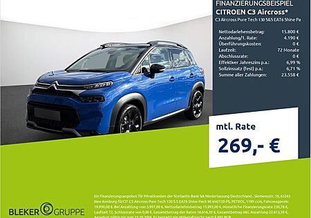 Citroën C3 Aircross Pure Tech 130 S&S EAT6 Shine Pack
