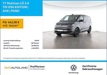 VW T7 Multivan Volkswagen LÜ 2.0 TDI DSG EDITION | AHK | PANO