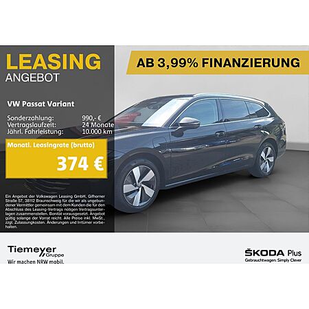 VW Passat Variant leasen