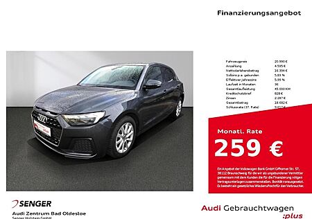 Audi A1 Sportback advanced 30TFSI S line LED Tempomat
