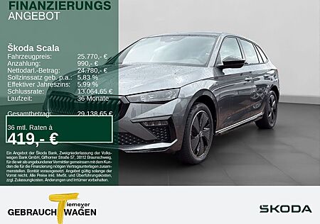 Skoda Scala gebraucht kaufen Skoda Scala 1.0 TSI DSG MONTE CARLO PANO MATRIX LM17 K