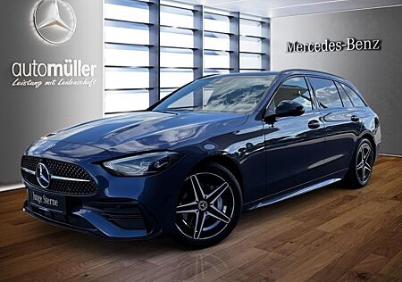 Mercedes-Benz C 220 d 4M T AMG AHK+Night+360°+Distr+Totwinkel