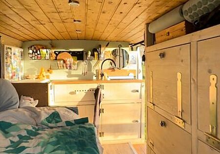 Renault Trafic Autarken Camper Van Traffic / Solar & Standheiz