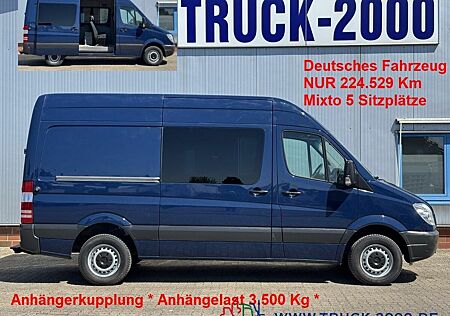 Mercedes-Benz Sprinter 316 Mixto 5 Sitzer Klima + AHK 3.500 Kg