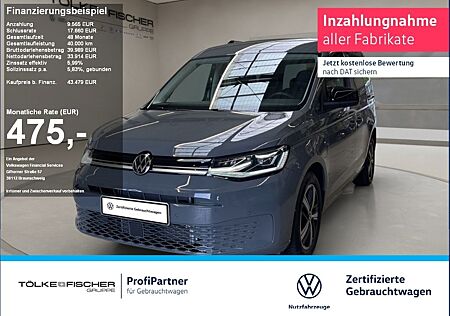 VW Caddy Volkswagen 1.5 TSI Goal e ACC AUT Kam. Virtual LED