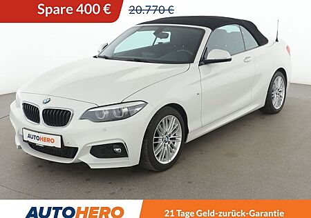 BMW 218i 2er M Sport*TEMPO*PDC*SHZ*LIM*ALU*KLIMA*