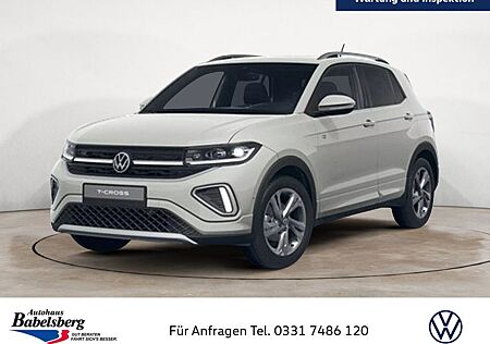 VW T-Cross Volkswagen 1.0TSI DSG R-Line LED NAVI AHK ACC RFK