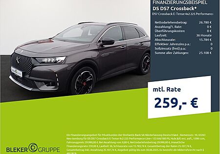 DS Automobiles DS7 Crossback DS7 E-Tense 225 Performance Line + 4x2