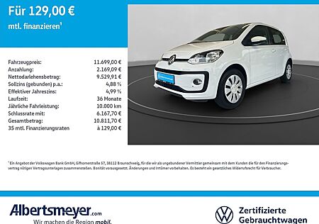 VW Up Volkswagen ! move ! 1.0 +KLIMA+SITZHEIZUNG+BLUETOOTH+