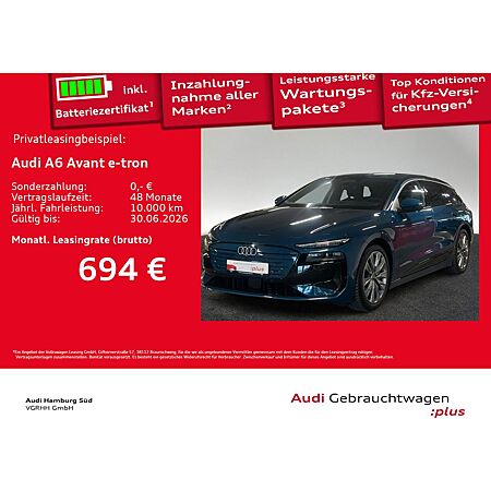 Audi A6 e-tron leasen