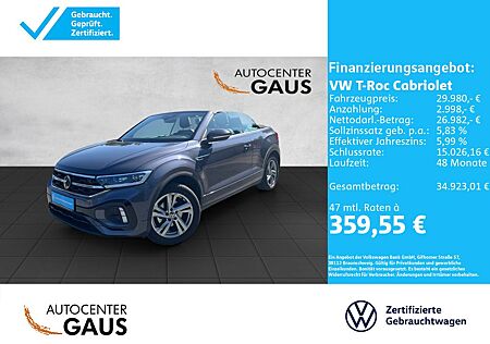 VW T-Roc Volkswagen Cabriolet R-Line 1.5 TSI DSG*LED*ACC*Klima