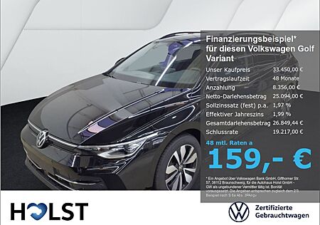 VW Golf Volkswagen Variant VIII 2.0TDI DSG GOAL IQ.LIGHT AHK G