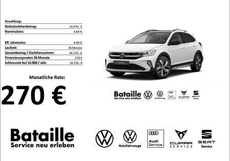 VW Taigo Volkswagen 1.0 TSI Style Navi LED ACC SHZ Klimaaut.