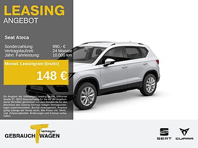 Seat Ateca 1.5 TSI DSG STYLE SIDE-ASSIST NAVI+ eKLAPP