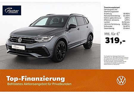 VW Tiguan Allspace Volkswagen 2.0 TDI SCR 4MOTION R-Line Black