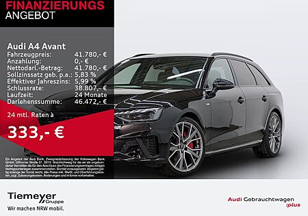 Audi A4 Avant 40 TFSI Q 2 x S LINE LM19 KAMERA NAVI+