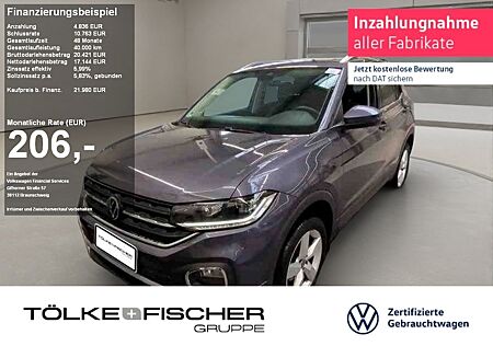 VW T-Cross Volkswagen 1.0 TSI Style ACC AHK DynLicht KlimaA.